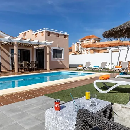 With Private Pool, Near And Golf Caleta De Fuste- Charlotte וילה קוסטה דה אנטיגואה