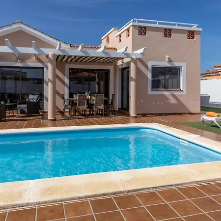וילה With Private Pool, Near And Golf Caleta De Fuste- Charlotte