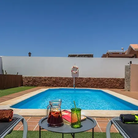 Vila With Private Pool, Near And Golf Caleta De Fuste- Charlotte Costa De Antigua