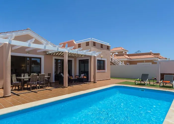 With Private Pool, Near And Golf Caleta De Fuste- Charlotte Vila Costa De Antigua
