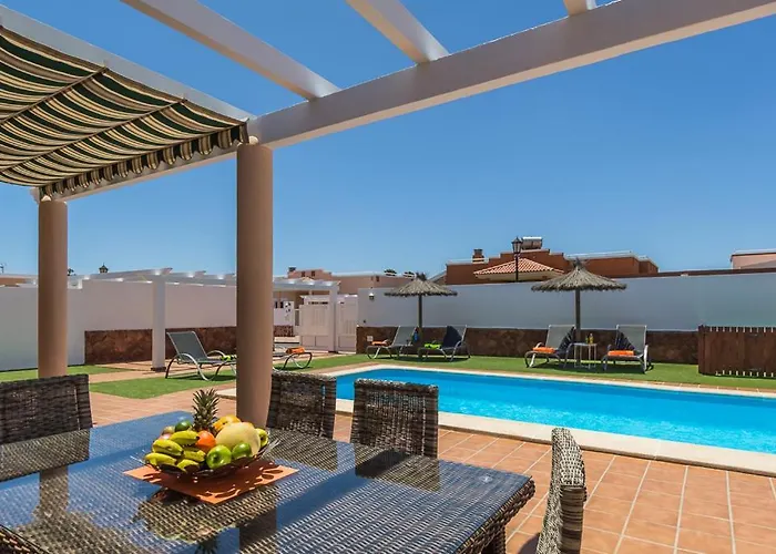 Vila With Private Pool, Near And Golf Caleta De Fuste- Charlotte Costa De Antigua