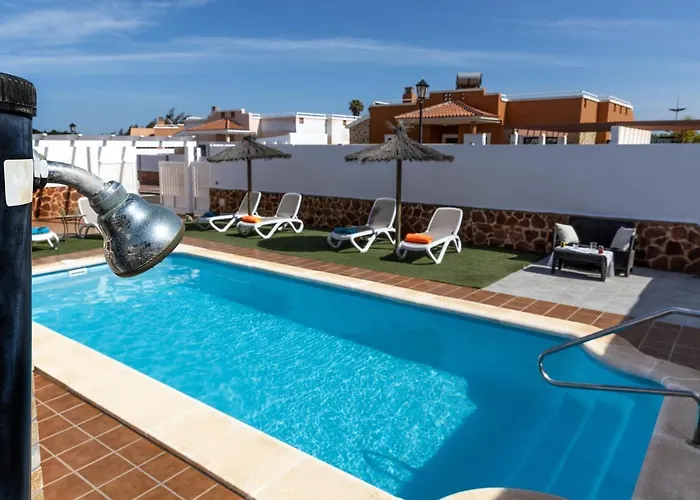 With Private Pool, Near And Golf Caleta De Fuste- Charlotte Costa De Antigua